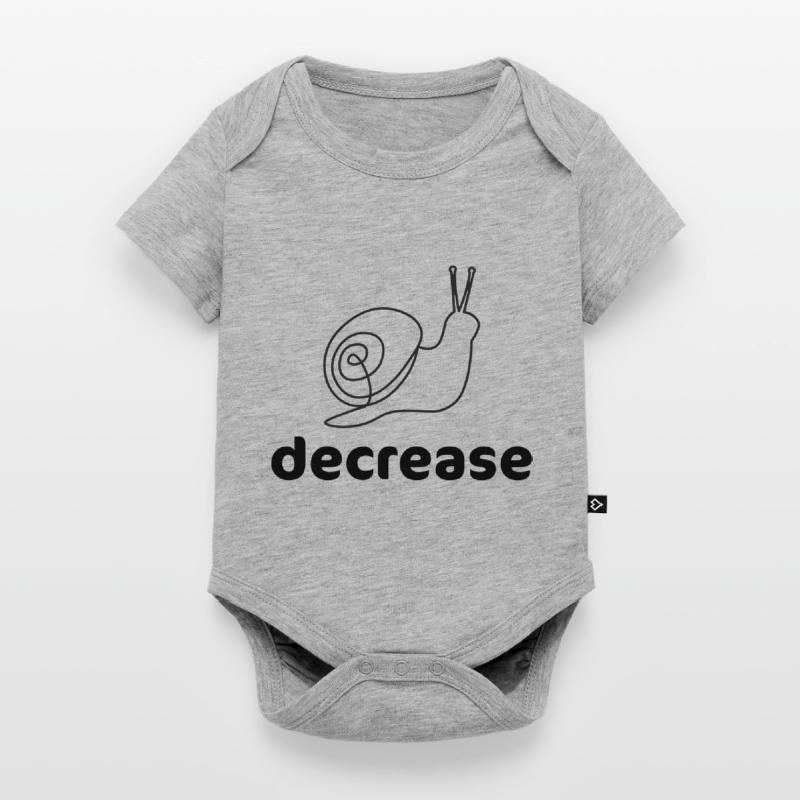 decrease Baby Premium short-sleeve bodysuit