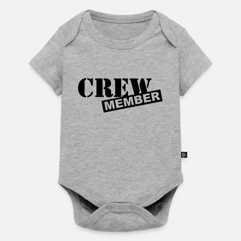 Crew Member - Body à manches courtes Premium Bébé - gris chiné