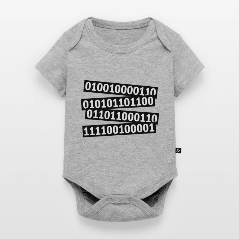 Binary Code Program Language Baby Premium short-sleeve bodysuit