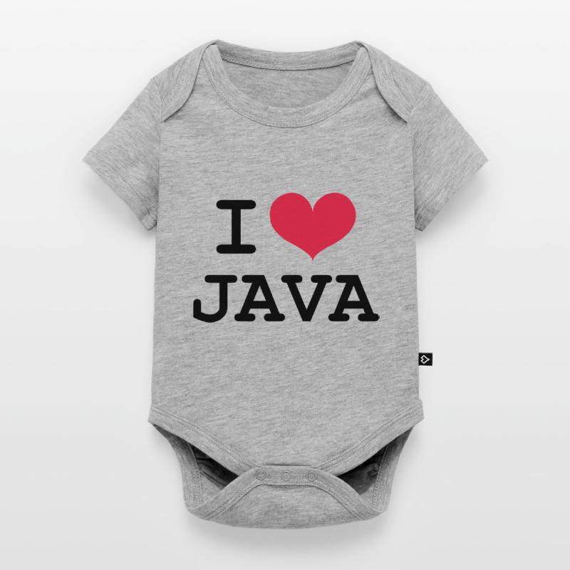 I Love Java [Developer / Geek] Baby Premium short-sleeve bodysuit
