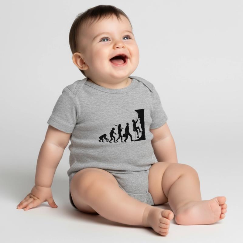 évolution évolution née raide paroi monte Body à manches courtes Premium Bébé