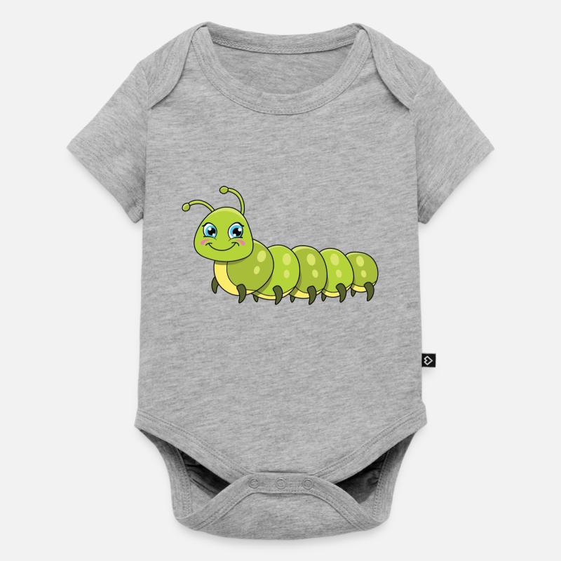 Chenille - Body à manches courtes Premium Bébé - gris chiné