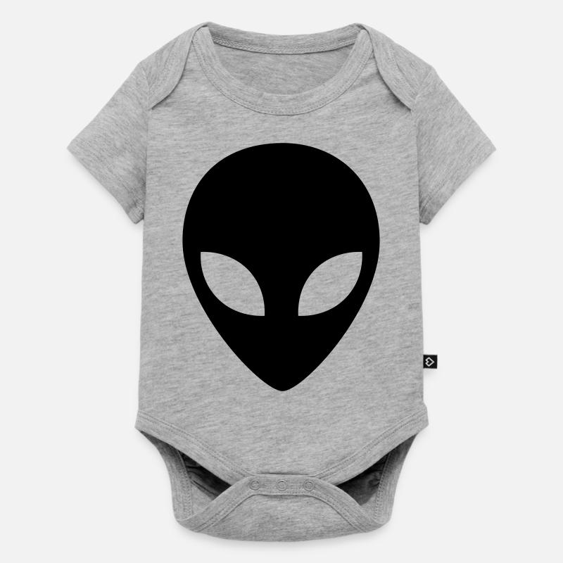Alien - Body à manches courtes Premium Bébé - gris chiné