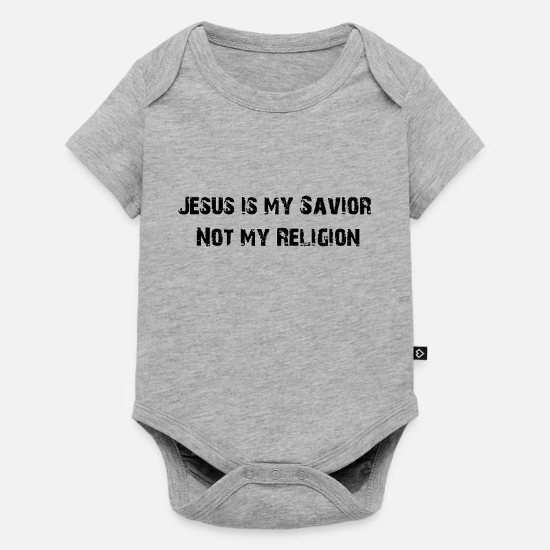 Savior - Body à manches courtes Premium Bébé - gris chiné