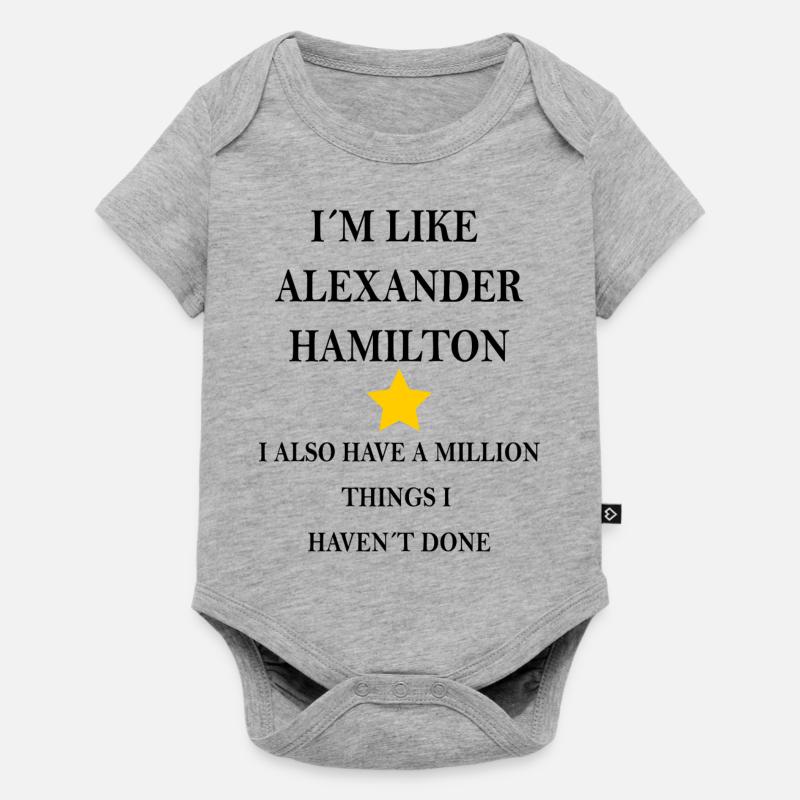 hamilton - Baby Premium short-sleeve bodysuit - heather grey