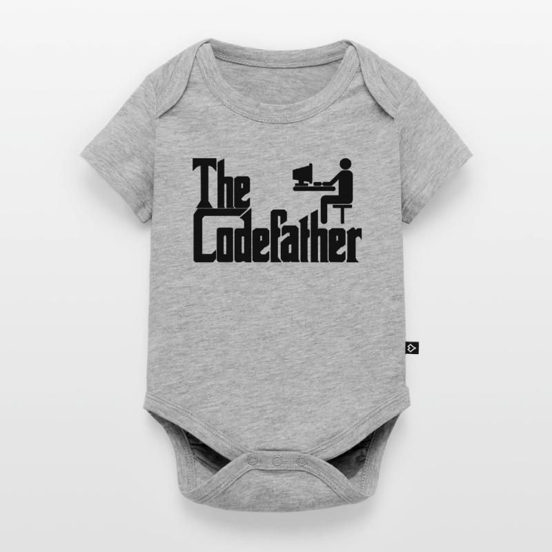 The Codefather Programmer PC Coding Gift Baby Premium short-sleeve bodysuit
