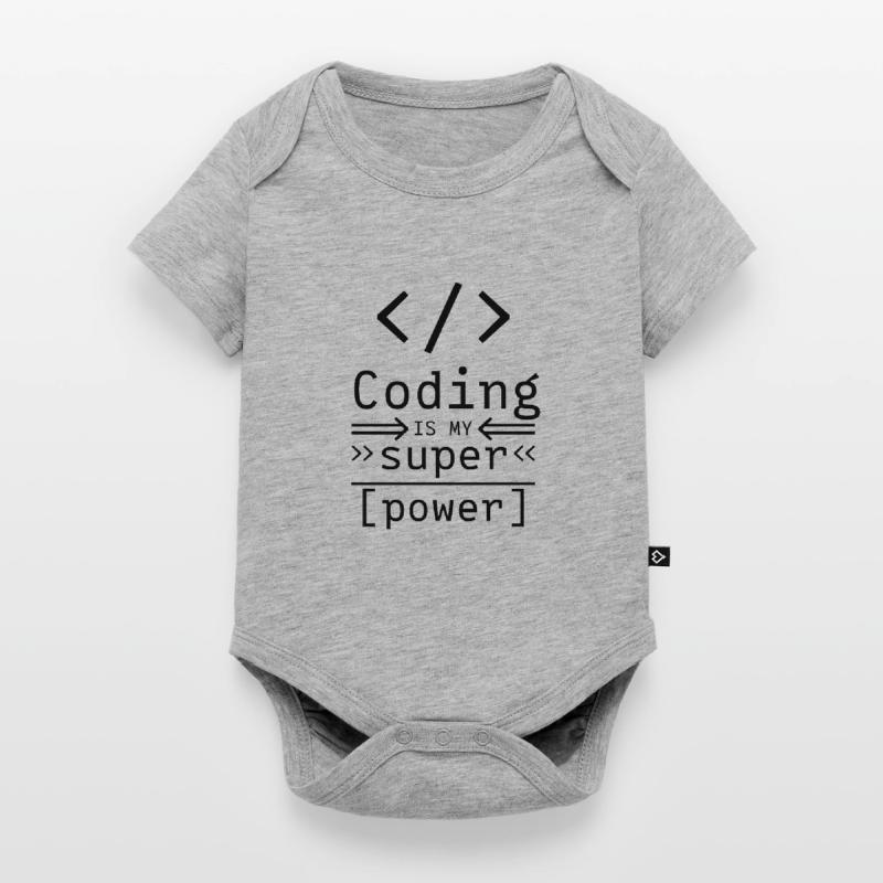 Coding Informatique Software Coder programmeur Body à manches courtes Premium Bébé
