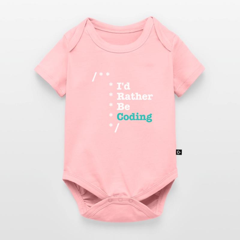 Id Rather Be Coding Comments - Computer Scientist Baby Premium short-sleeve bodysuit