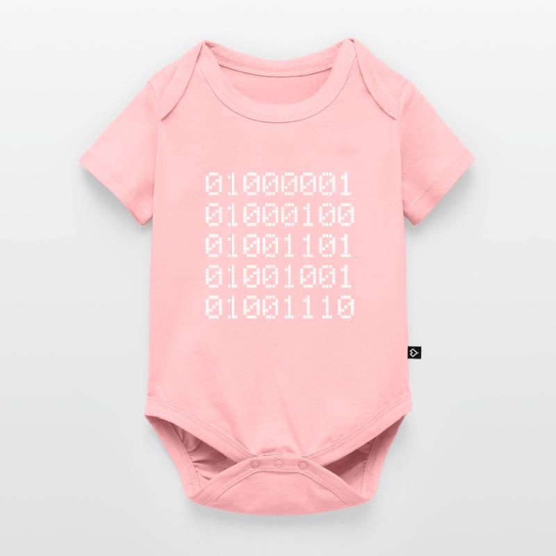 Admin Binary Binary Code Coder Computer Scientist Binary 01 Baby Premium short-sleeve bodysuit