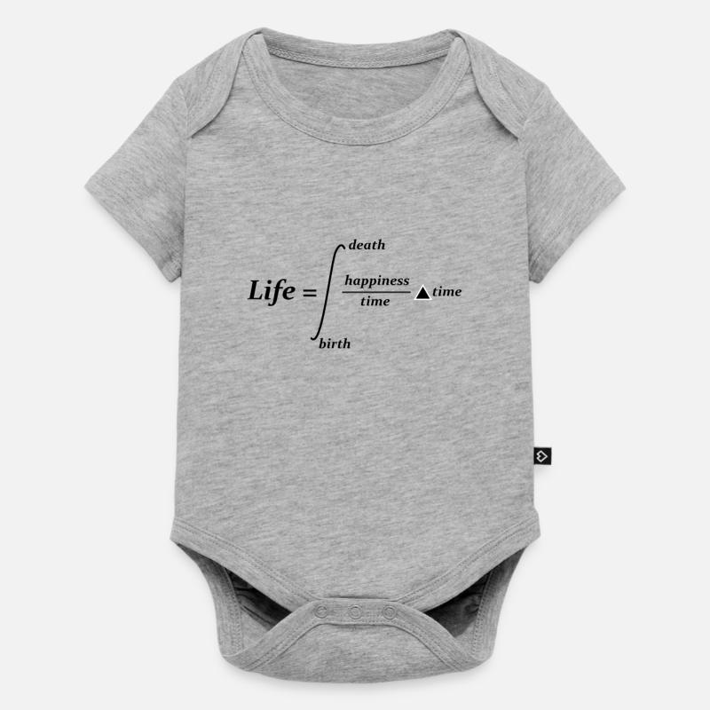 Science Math Physics Joke Pun Gift - Body à manches courtes Premium Bébé - gris chiné