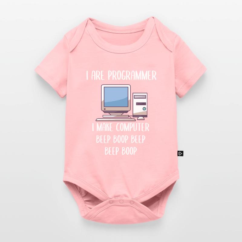 I are programmer programming Baby Premium short-sleeve bodysuit