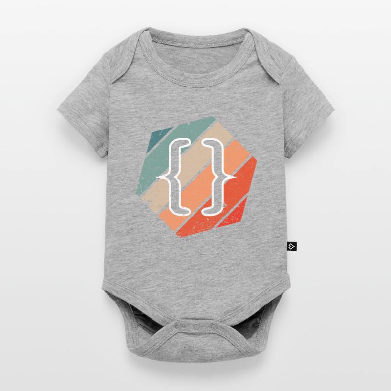 Vintage Web Developer CSS JavaScript and HTML 5 Baby Premium short-sleeve bodysuit