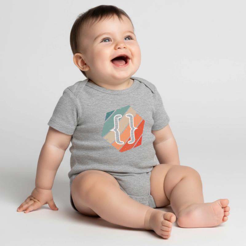 Vintage Web Developer CSS JavaScript and HTML 5 Baby Premium short-sleeve bodysuit