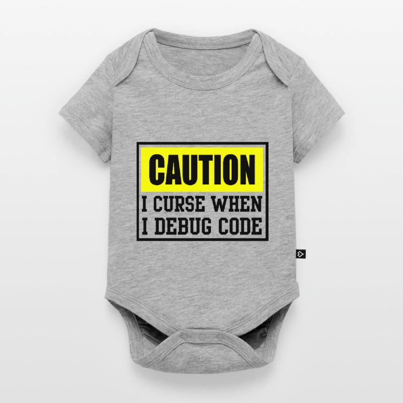 6 stages of debugging computer code coden bugs Body à manches courtes Premium Bébé