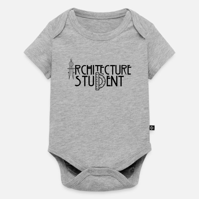 Architecture student Profession Architecture Architect - Baby Premium short-sleeve bodysuit - heather grey