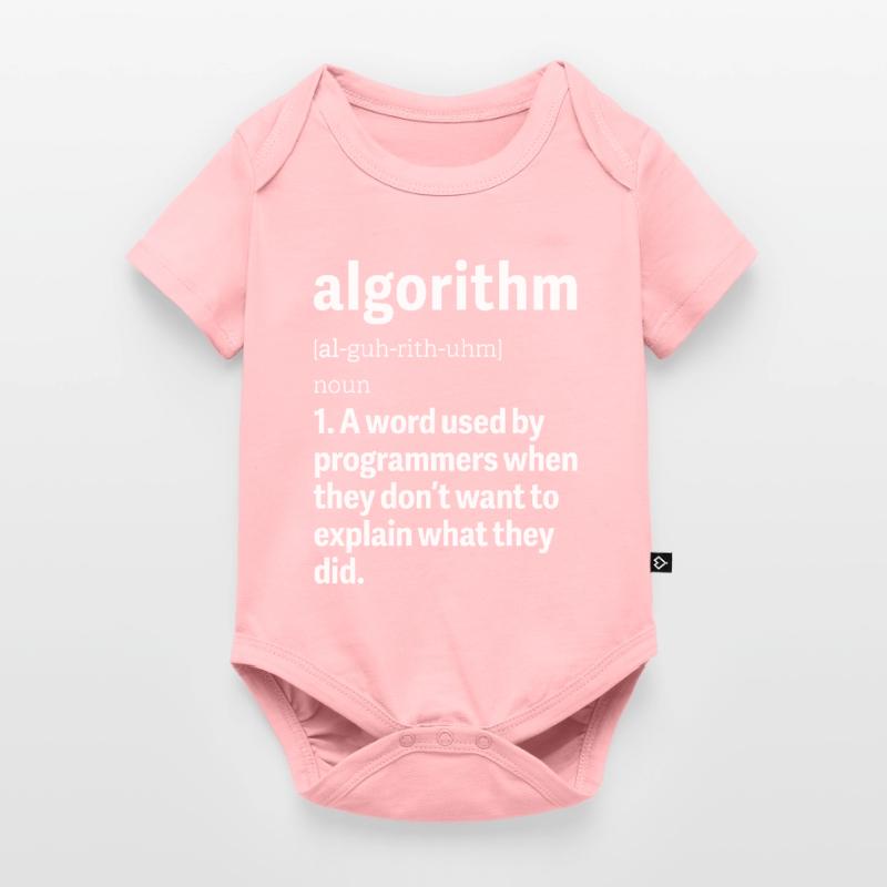 Programmer Problem-Solving Engineering Algorithms Baby Premium short-sleeve bodysuit