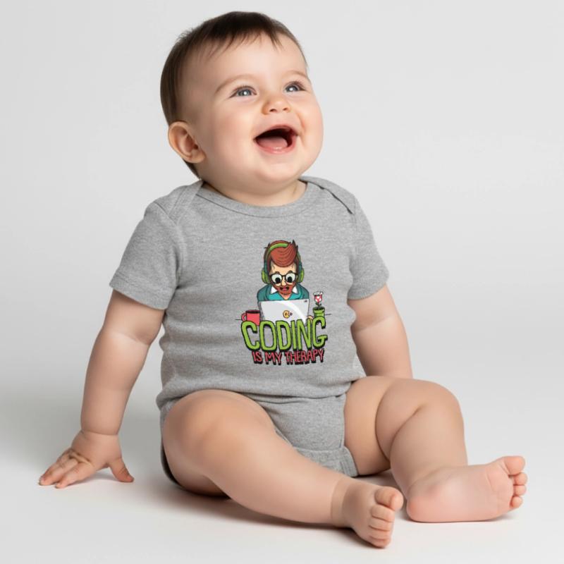 Hacking Programmer Hacker Code Coding Cadeau Body à manches courtes Premium Bébé