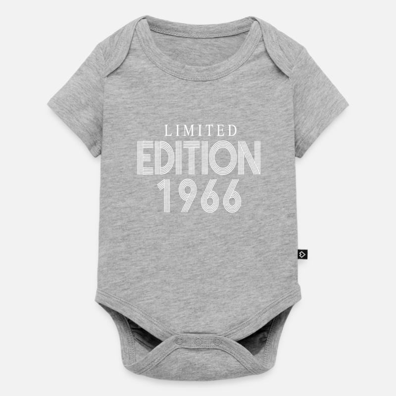 Édition limitée 1966 - Body à manches courtes Premium Bébé - gris chiné