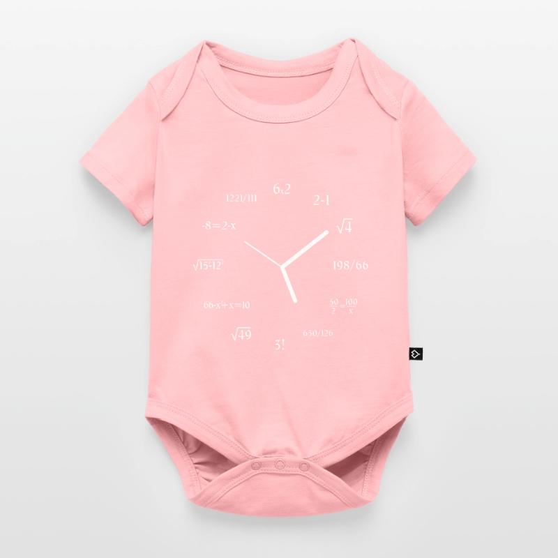 Math Clock Math Meme Math Lover Joke Math Body à manches courtes Premium Bébé