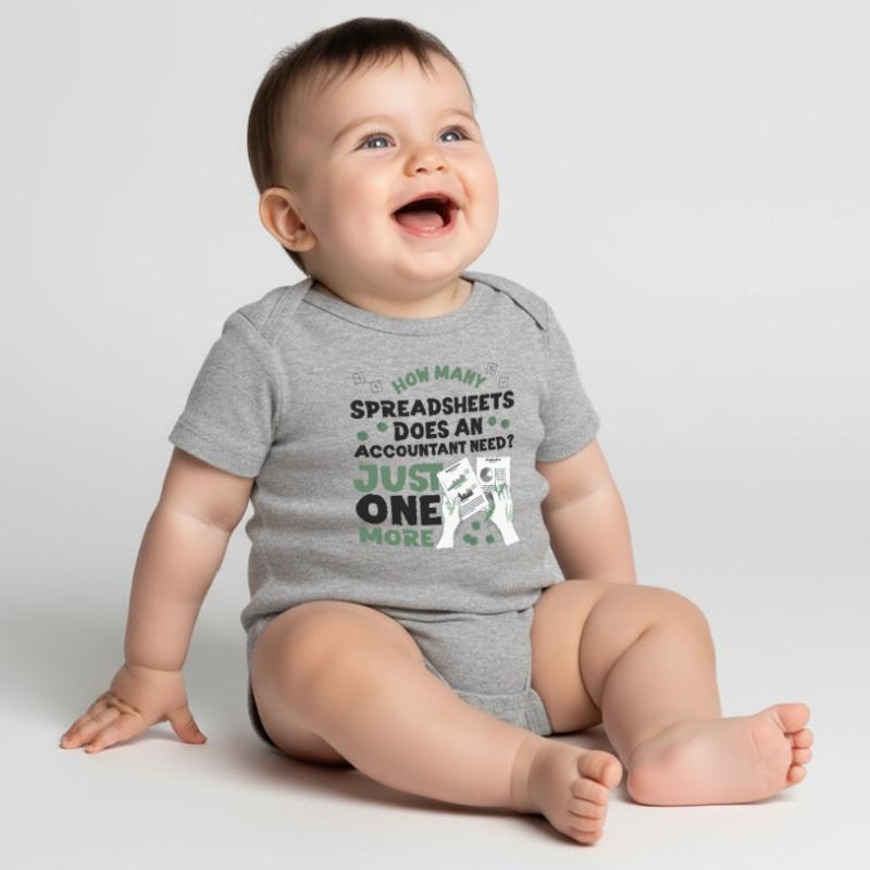Comptable Comptable Comptable Body à manches courtes Premium Bébé
