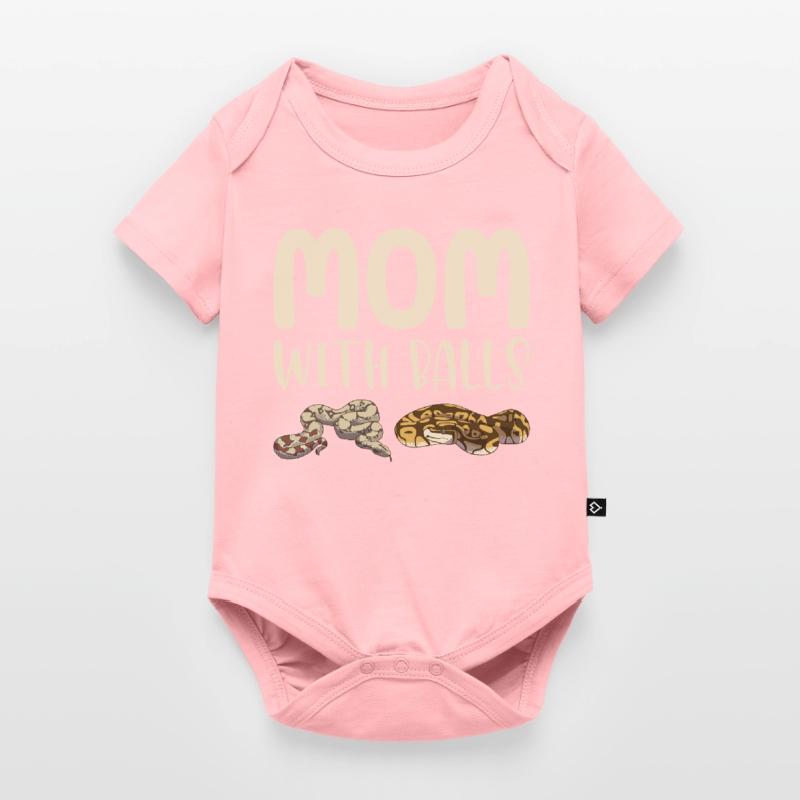 Funny Ball Python Snake Baby Premium short-sleeve bodysuit