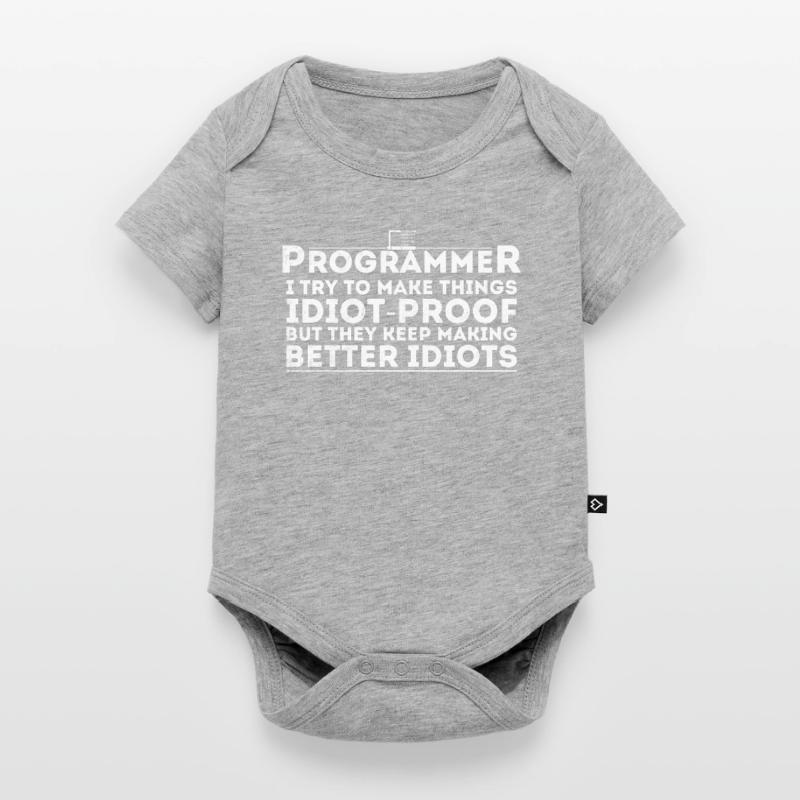 Drôle Programmeur Humour Codeur Informatique Programmation Body à manches courtes Premium Bébé