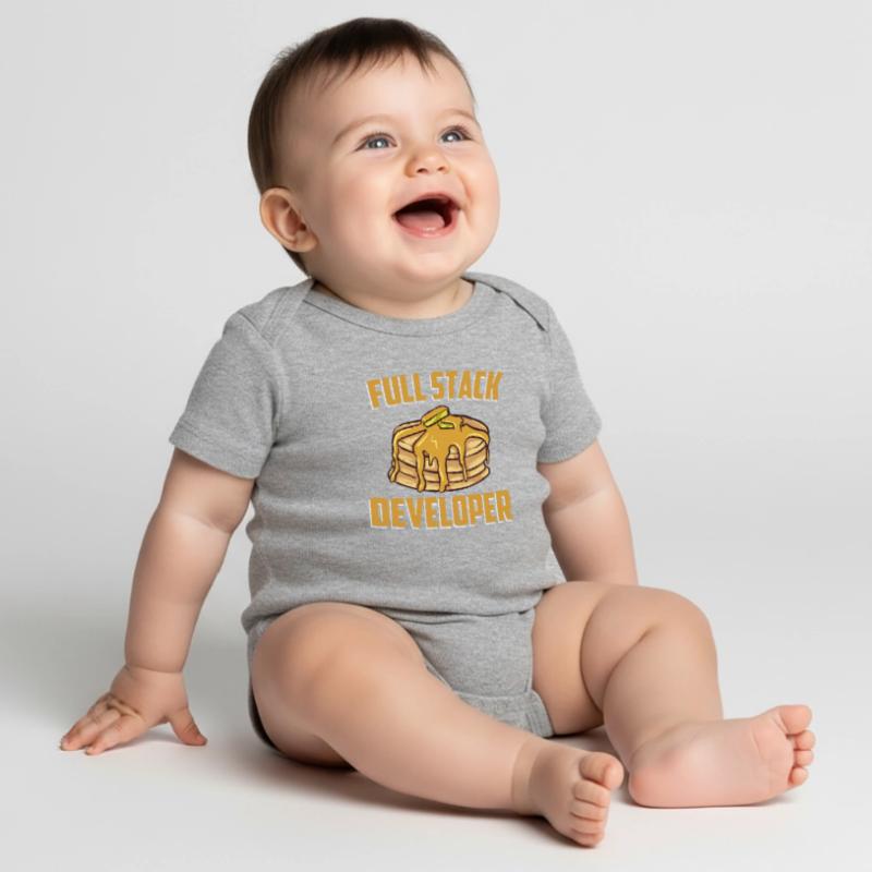 Full Stack Entwickler - Computer Coding Programmierer Baby Premium Kurzarmbody