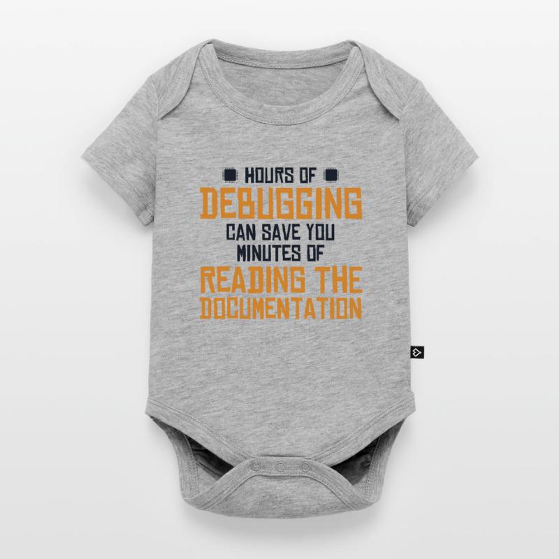 Hours Of Debugging Software Engineer Developer Baby Premium short-sleeve bodysuit