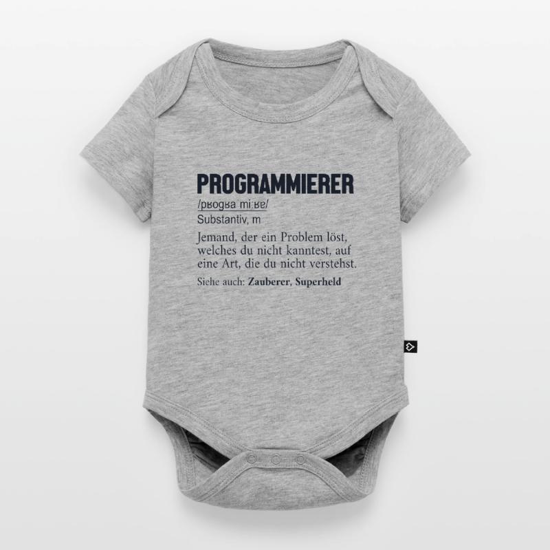 Programmierer Definition Developer Coder Baby Premium Kurzarmbody