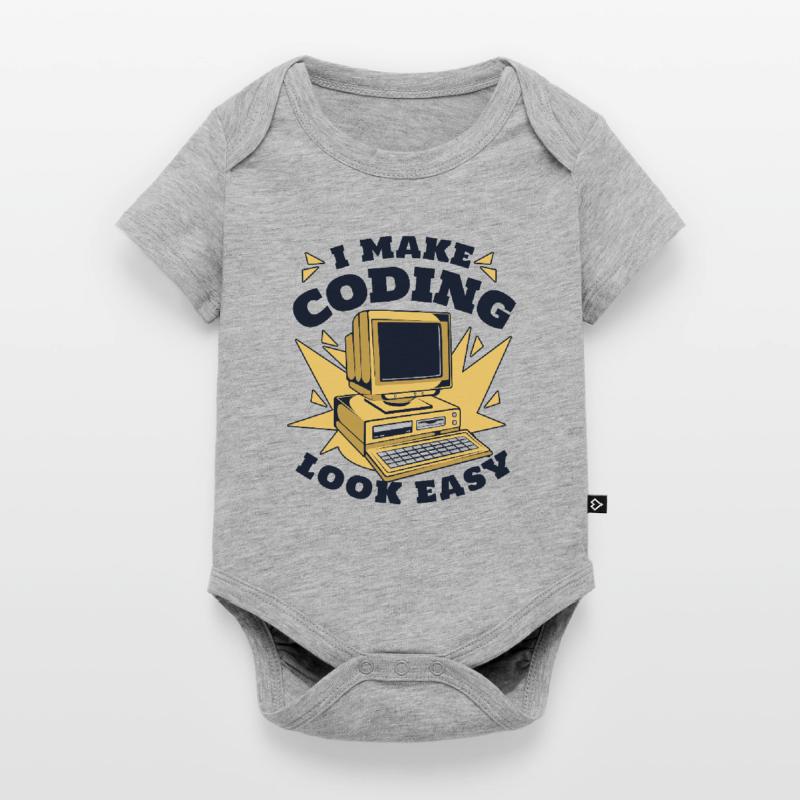 Je rends le codage facile Developer Coder Body à manches courtes Premium Bébé