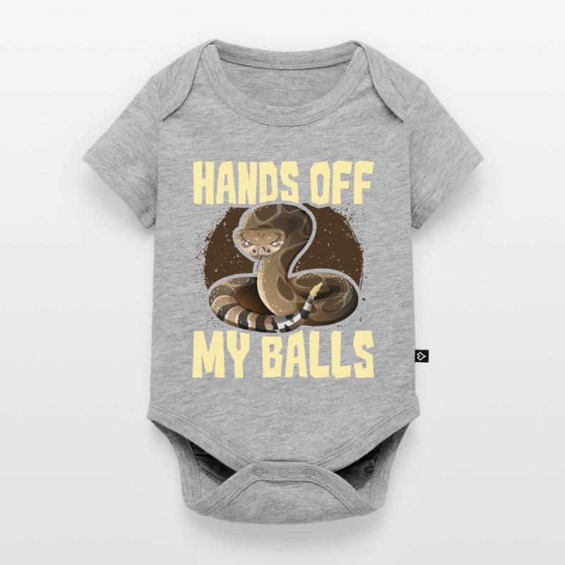 Kugelpython Schlange Baby Premium Kurzarmbody