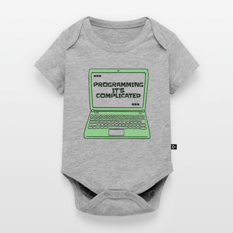Programming It's Complicated Developer Coder Baby Premium short-sleeve bodysuit