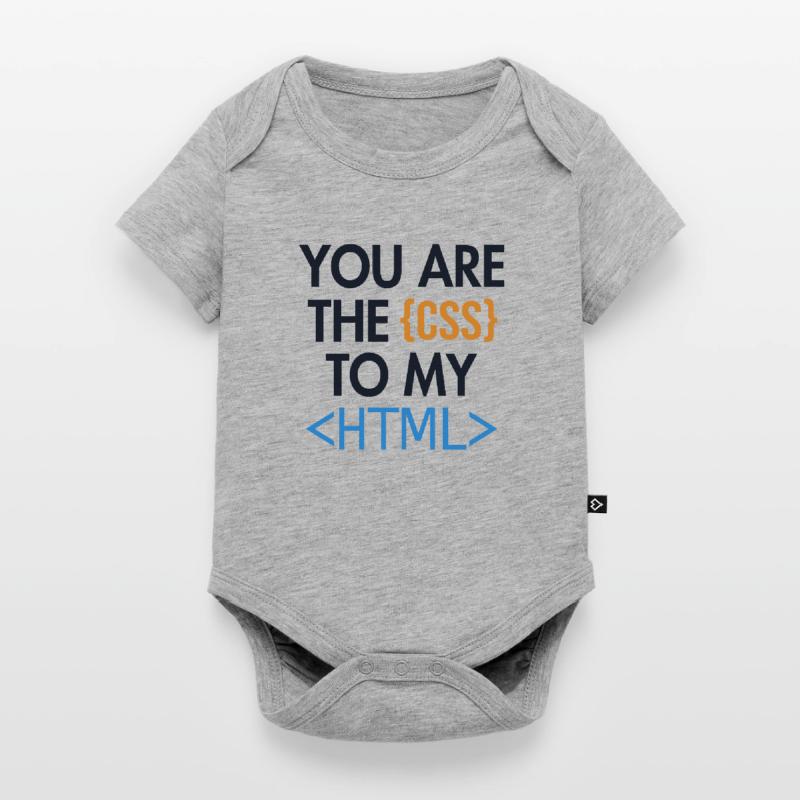 Vous êtes le CSS de mon HTML Developer Coder Body à manches courtes Premium Bébé