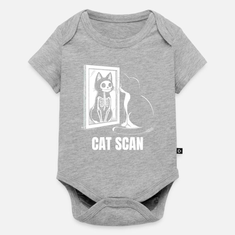 Scanner - Body à manches courtes Premium Bébé - gris chiné