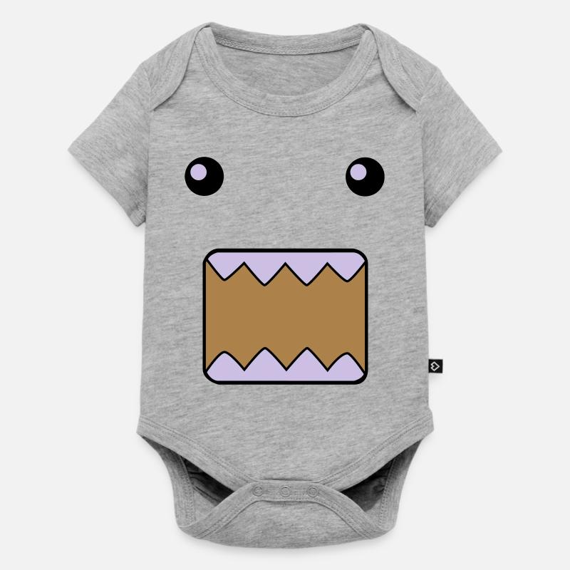 Domo - Baby Premium short-sleeve bodysuit - heather grey
