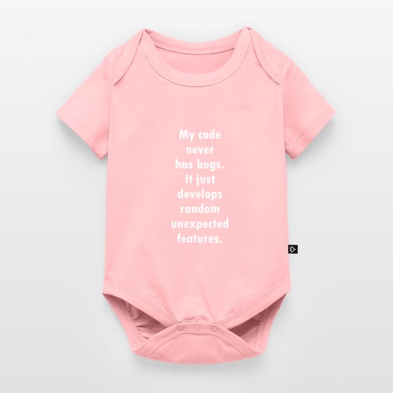 Code de programmeur bugs nerd informatique Body à manches courtes Premium Bébé