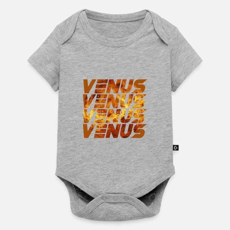 Conception de Venus - Body à manches courtes Premium Bébé - gris chiné