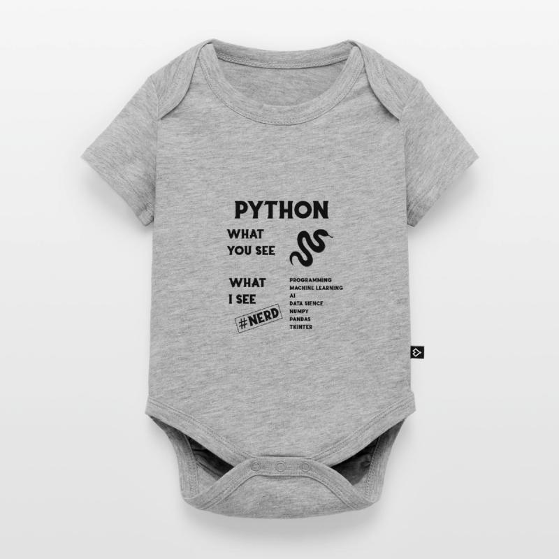 Python programming Baby Premium short-sleeve bodysuit