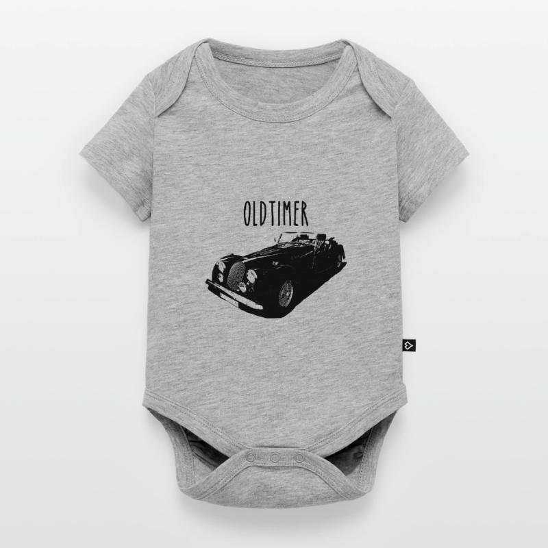 Britischer Oldtimer - Plus4 oder Plus8 Baby Premium Kurzarmbody