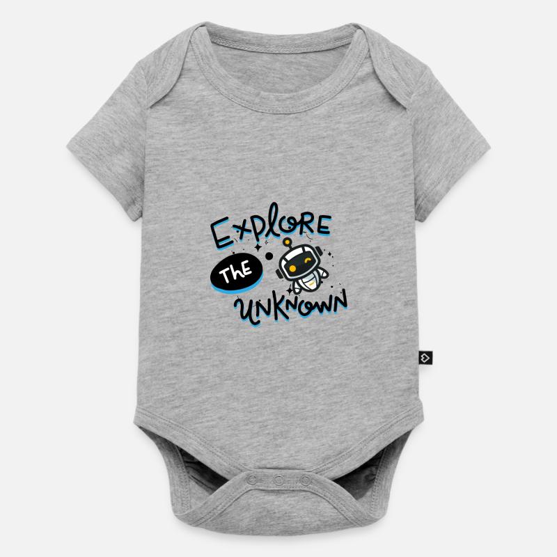 Programming, internet, everything digital - Baby Premium short-sleeve bodysuit - heather grey