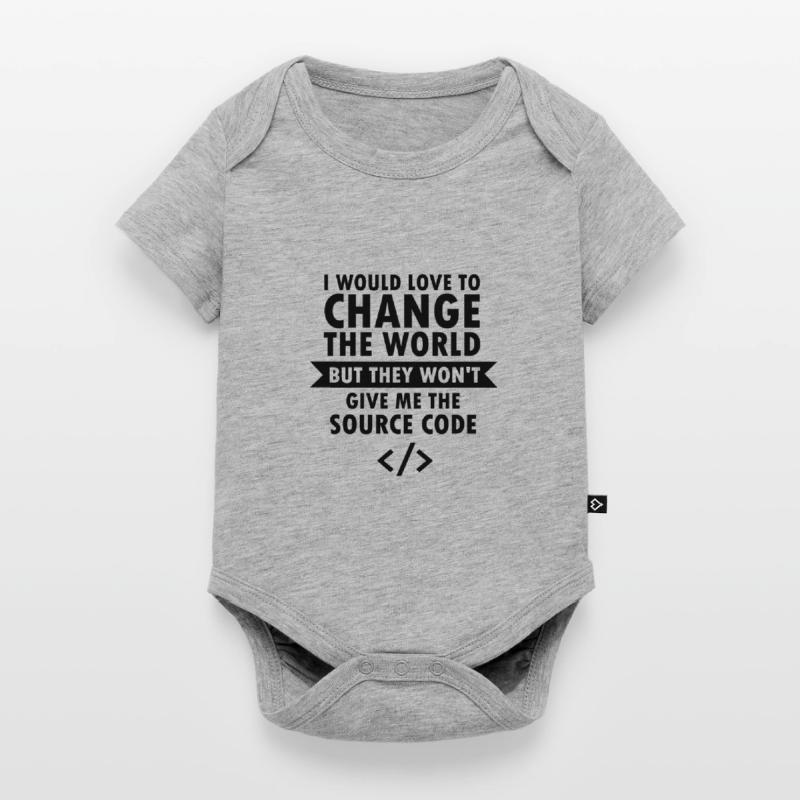 Programmer Gift Programming Computer Scientist Baby Premium short-sleeve bodysuit