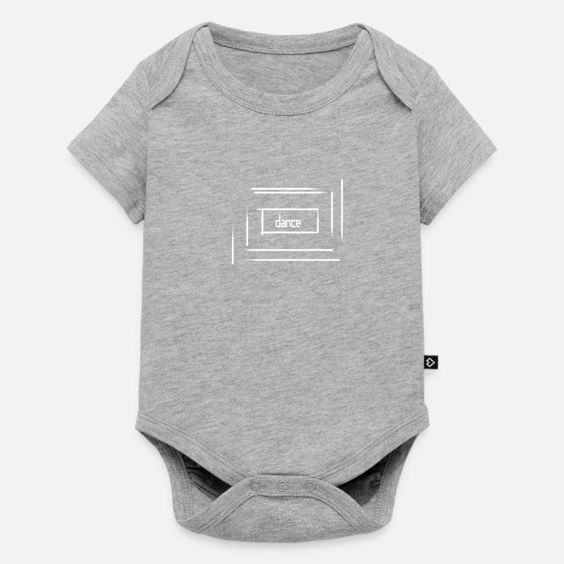 danse - Body à manches courtes Premium Bébé - gris chiné
