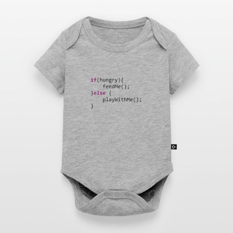 Hungry Java programmer Baby Premium short-sleeve bodysuit