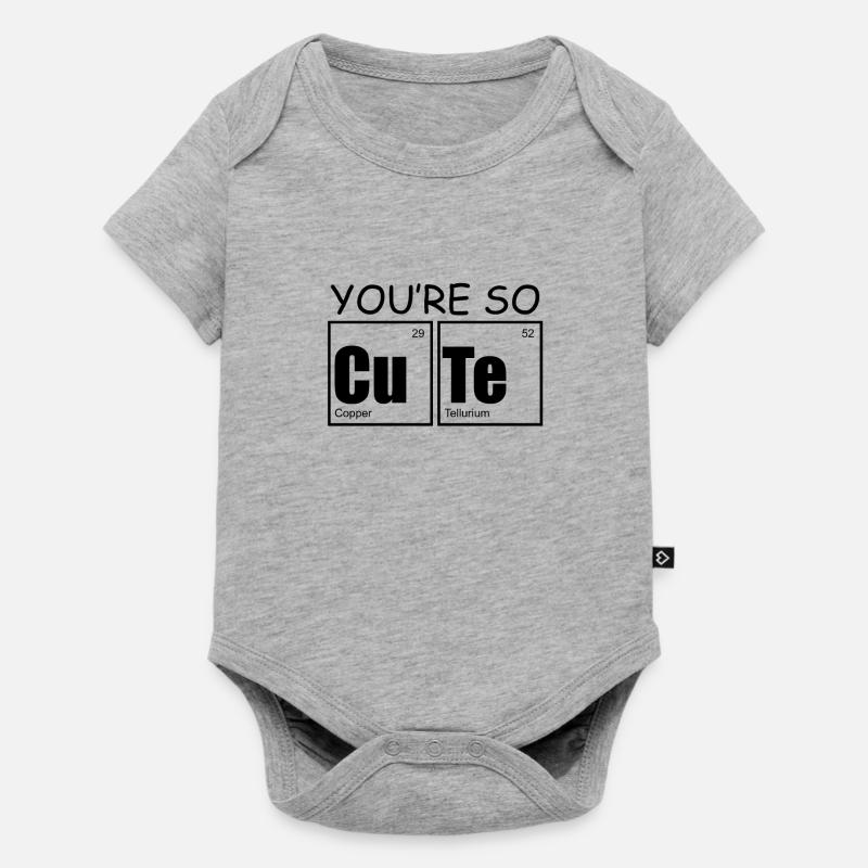 Element You're so cute - Baby Premium short-sleeve bodysuit - heather grey