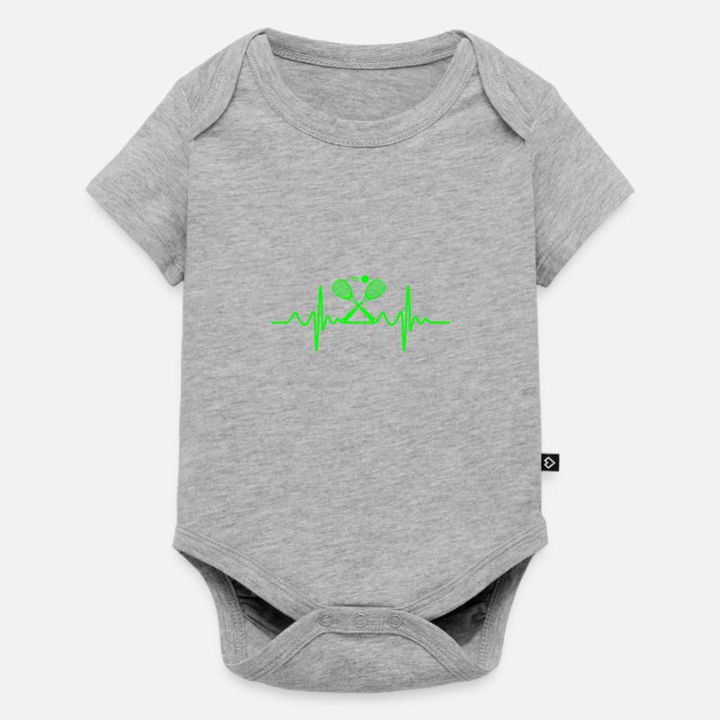 squash - Body à manches courtes Premium Bébé - gris chiné