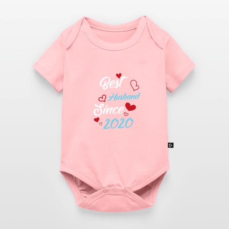 Bester Ehemann seit 2020 Hochzeit Baby Premium Kurzarmbody