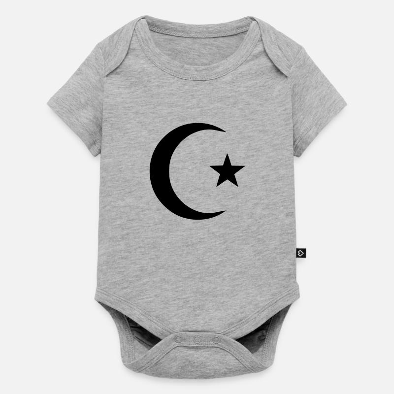 Islam - Body à manches courtes Premium Bébé - gris chiné