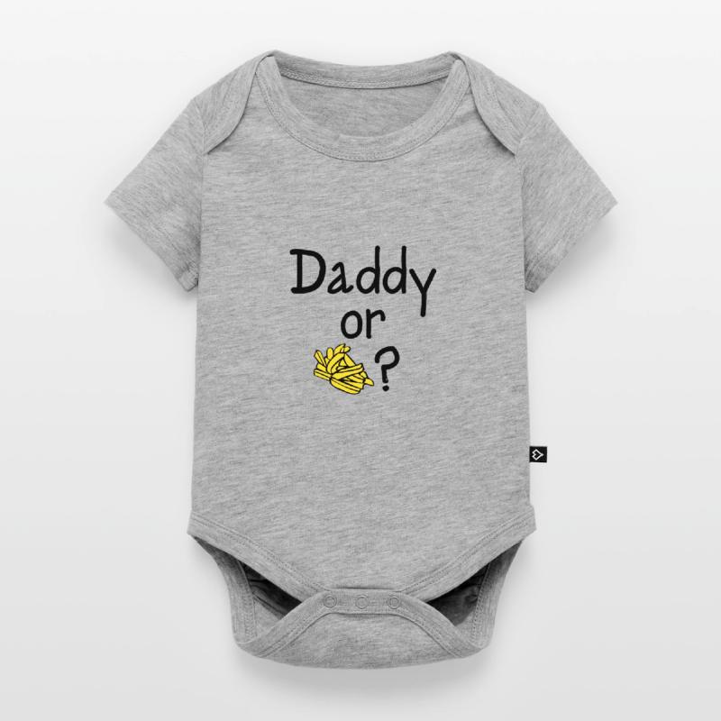 Daddy oder Chips? Baby Premium Kurzarmbody