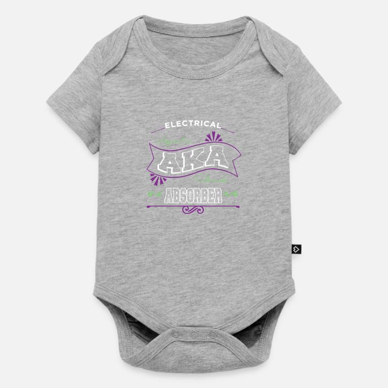 electrical engineering electrical engineer lineman - Baby Premium short-sleeve bodysuit - heather grey