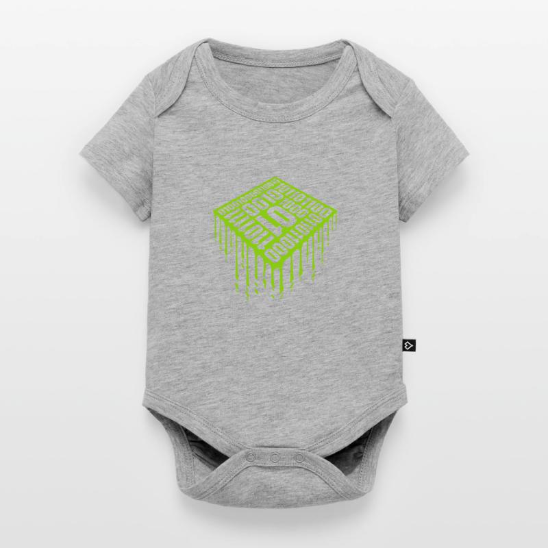 Binary Code Program Language Baby Premium short-sleeve bodysuit